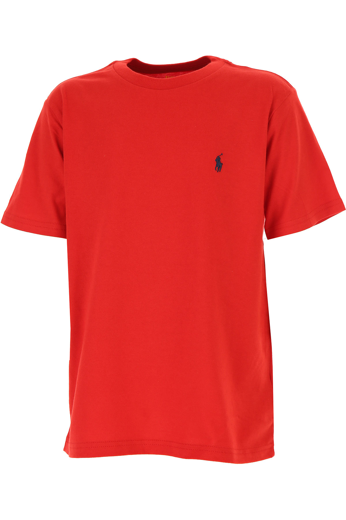 Ralph Lauren Kinder T-Shirt für Jungen, Rot, Baumwolle, 2017, M XL