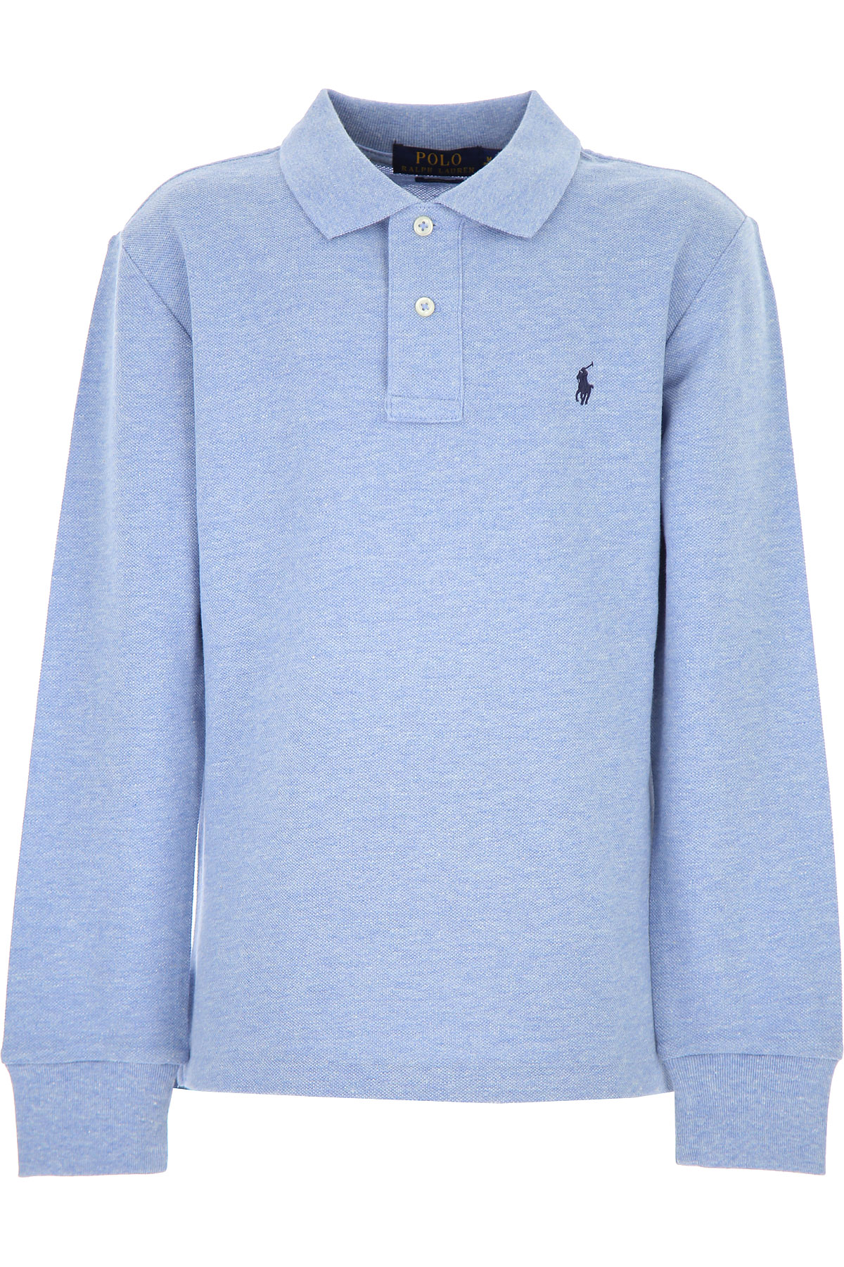 Ralph Lauren Kinder Polohemd für Jungen Günstig im Sale, Blasses Blau, Baumwolle, 2017, 2Y 4Y 5Y 6Y L M S XL