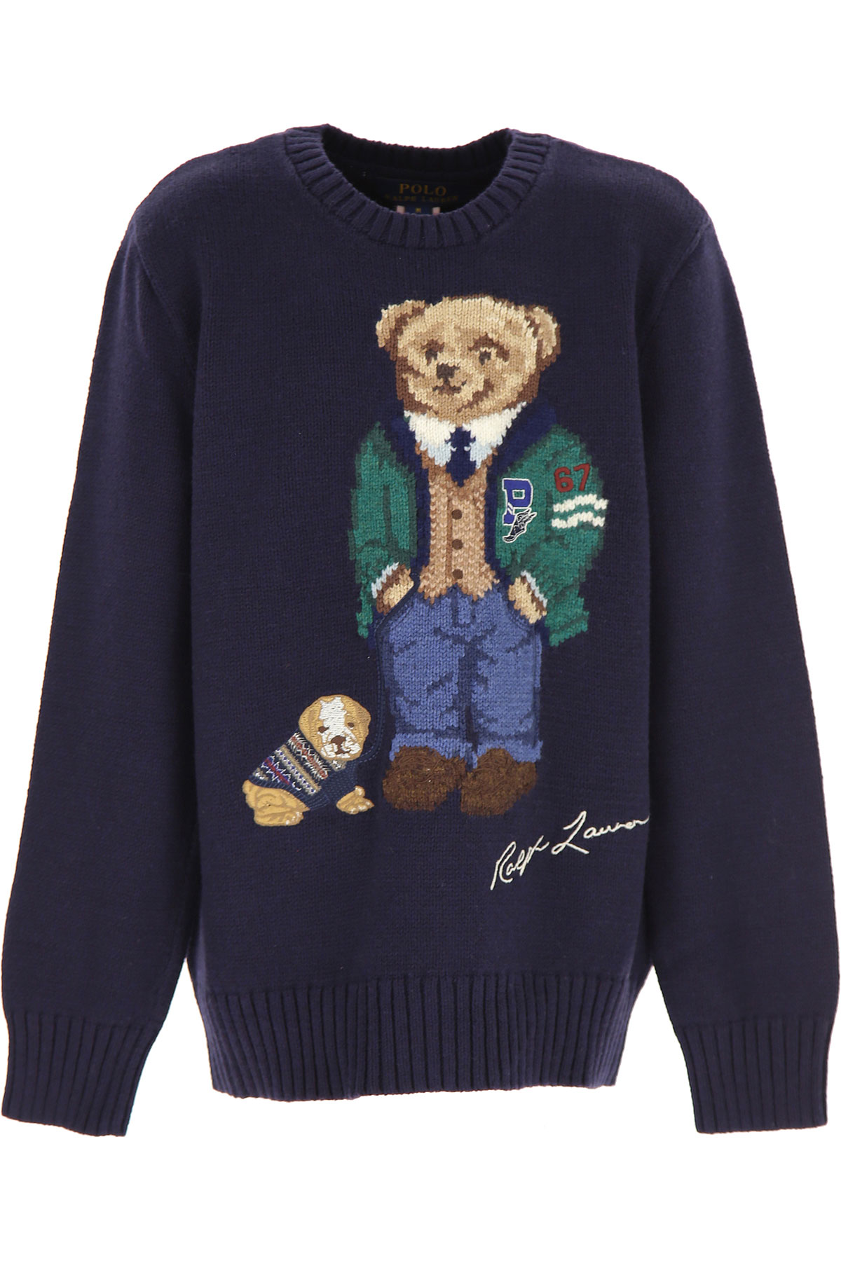 Ralph Lauren Kinder Pullover für Jungen Günstig im Sale, Blau, Baumwolle, 2017, L M S XL