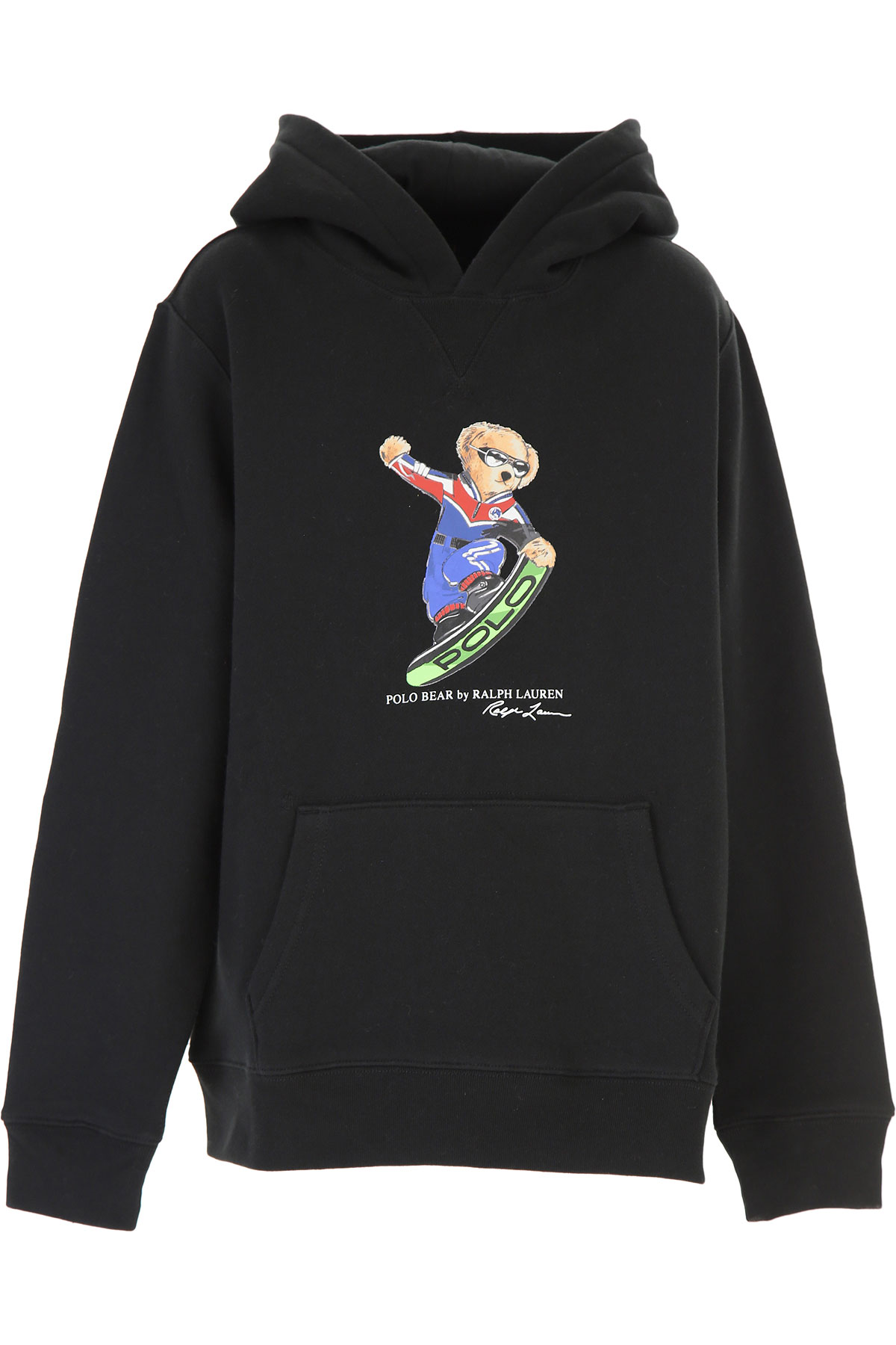 Ralph Lauren Kinder Sweatshirt & Kapuzenpullover für Jungen Günstig im Sale, Schwarz, Baumwolle, 2017, L S