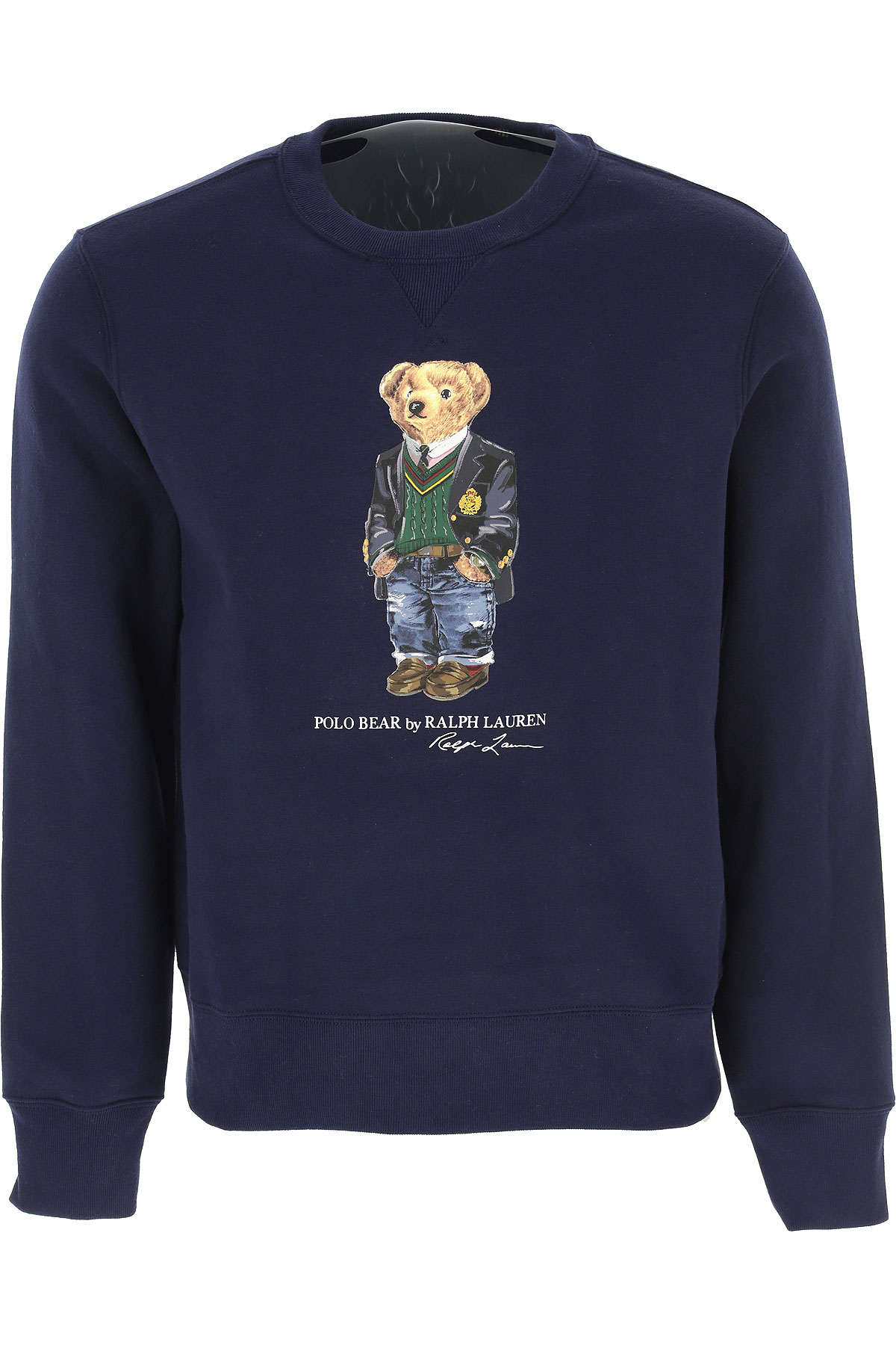 Ralph Lauren Sweatshirt für Herren, Kapuzenpulli, Hoodie, Sweats, Marineblau, Baumwolle, 2017, L M S XL