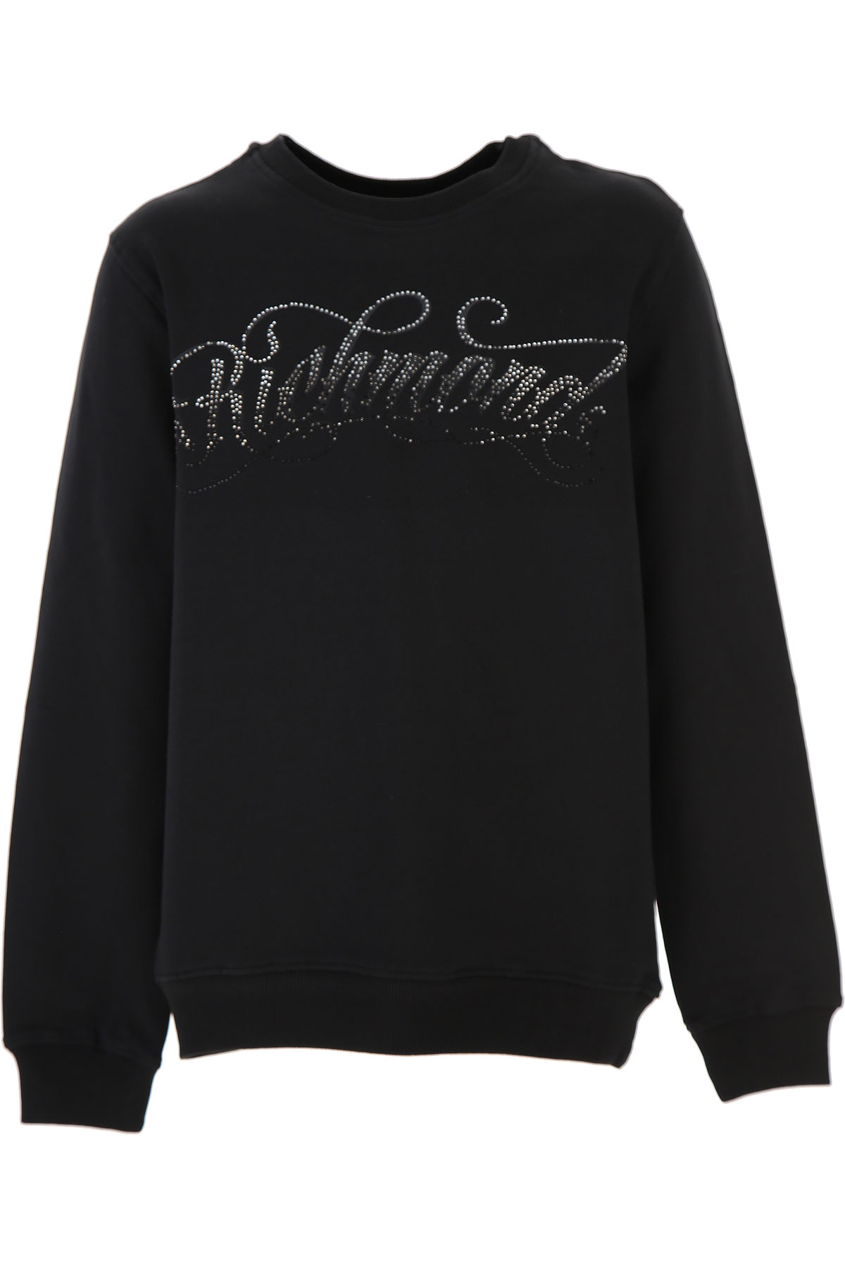 Richmond Kinder Sweatshirt & Kapuzenpullover für Mädchen Günstig im Sale, Schwarz, Baumwolle, 2017, 12Y 14Y
