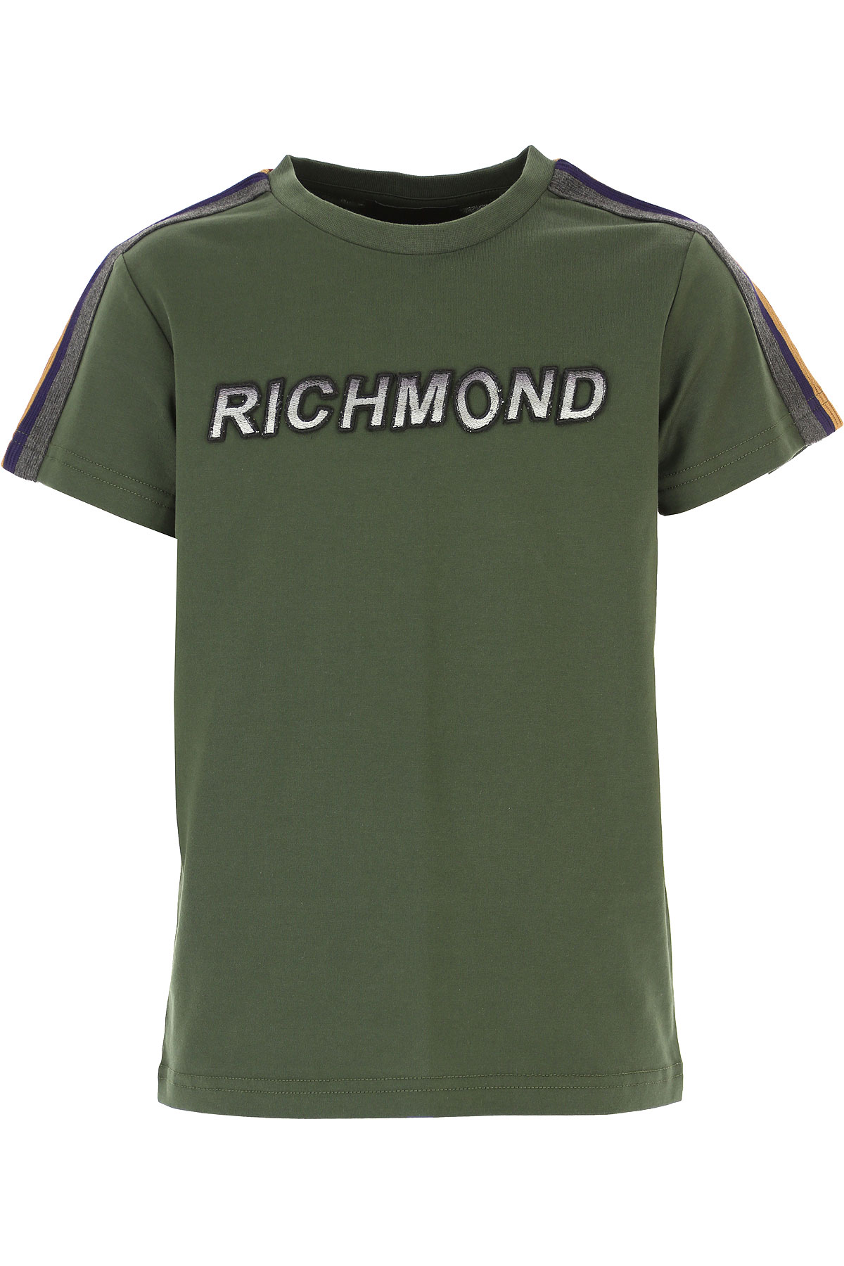 Richmond Kinder T-Shirt für Jungen Günstig im Sale, Dunkelgrün, Baumwolle, 2017, 10Y 12Y 14Y 16Y 4Y 6Y 8Y