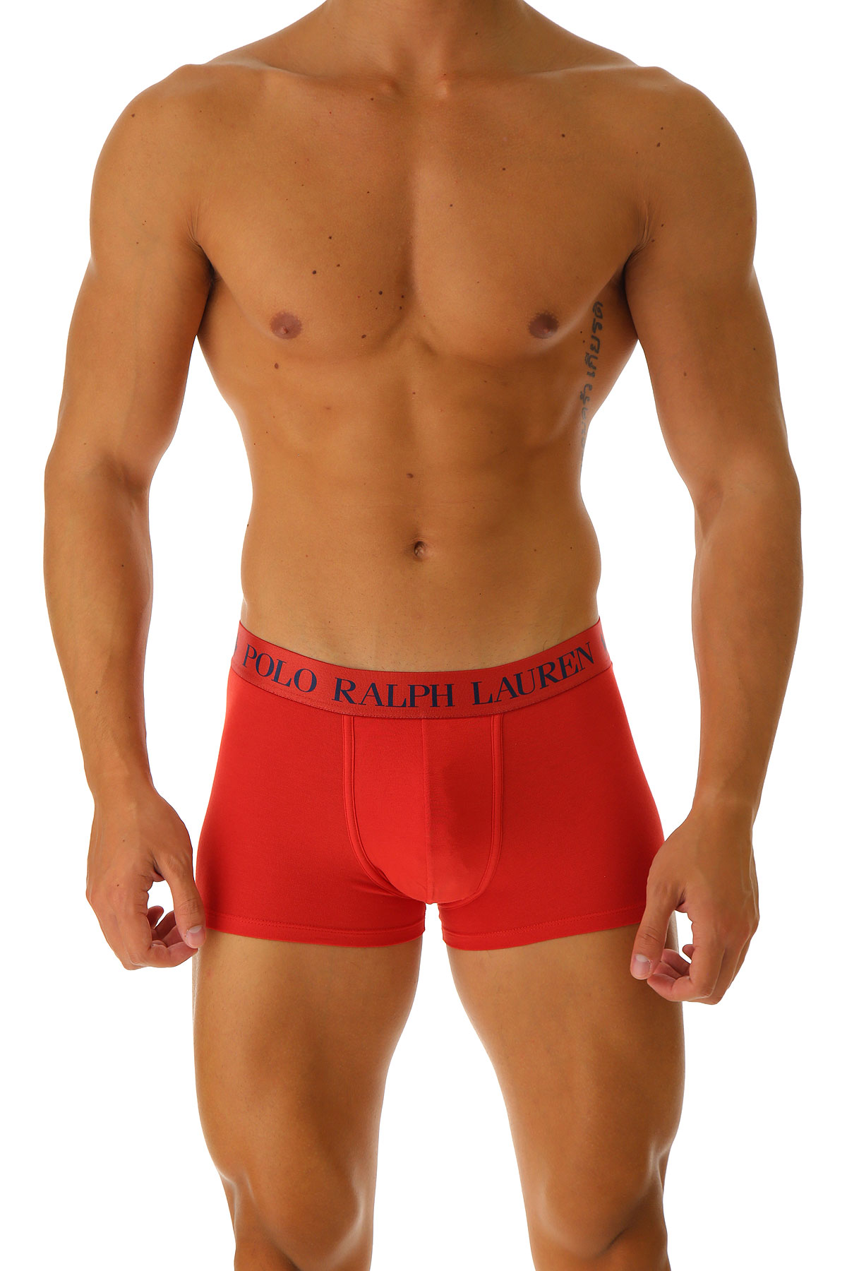 Ralph Lauren Boxer Shorts für Herren, Unterhose, Short, Boxer Günstig im Sale, Rot, Baumwolle, 2017, M S XL