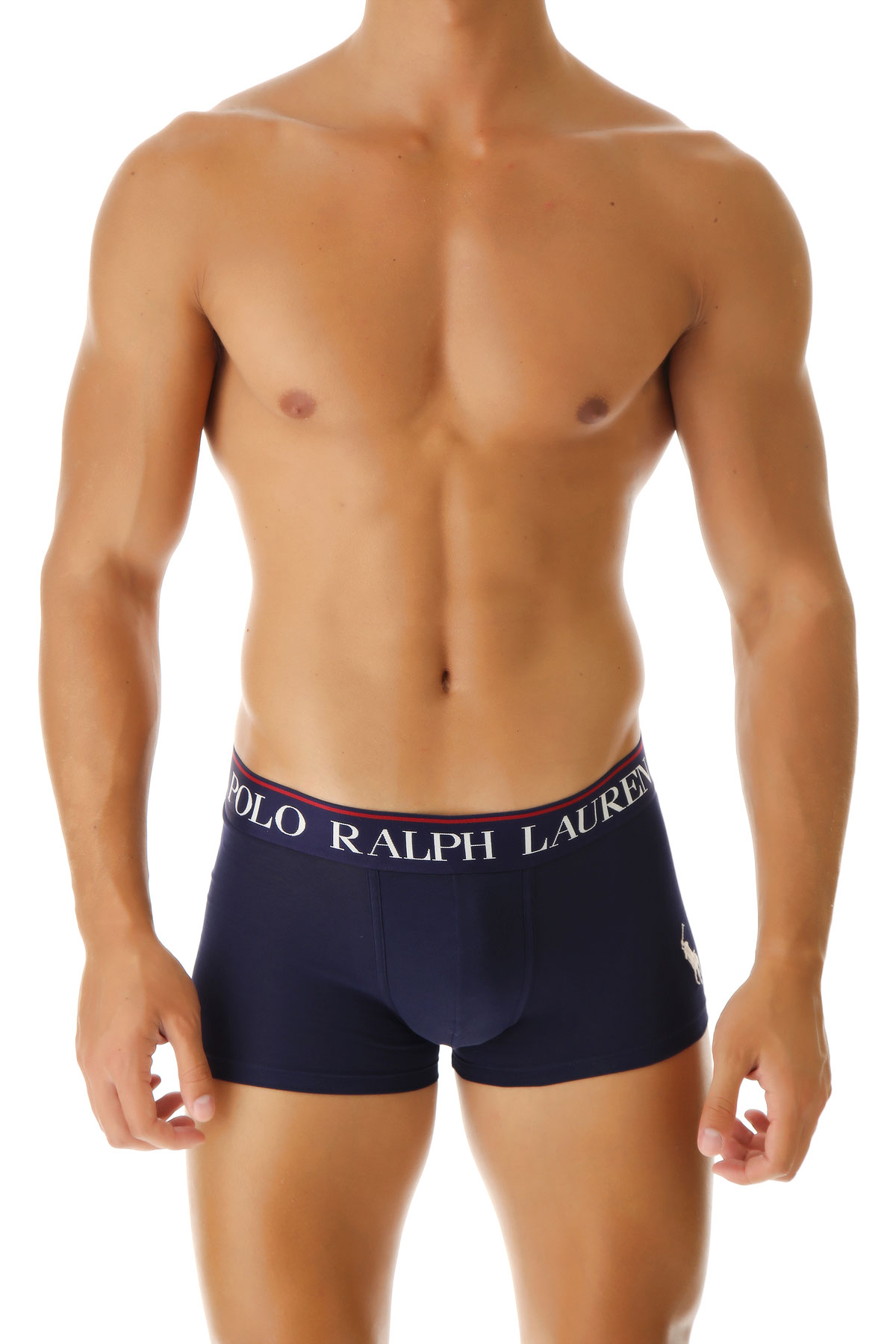 Ralph Lauren Boxer Shorts für Herren, Unterhose, Short, Boxer Günstig im Sale, Marineblau, Baumwolle, 2017, L M XL