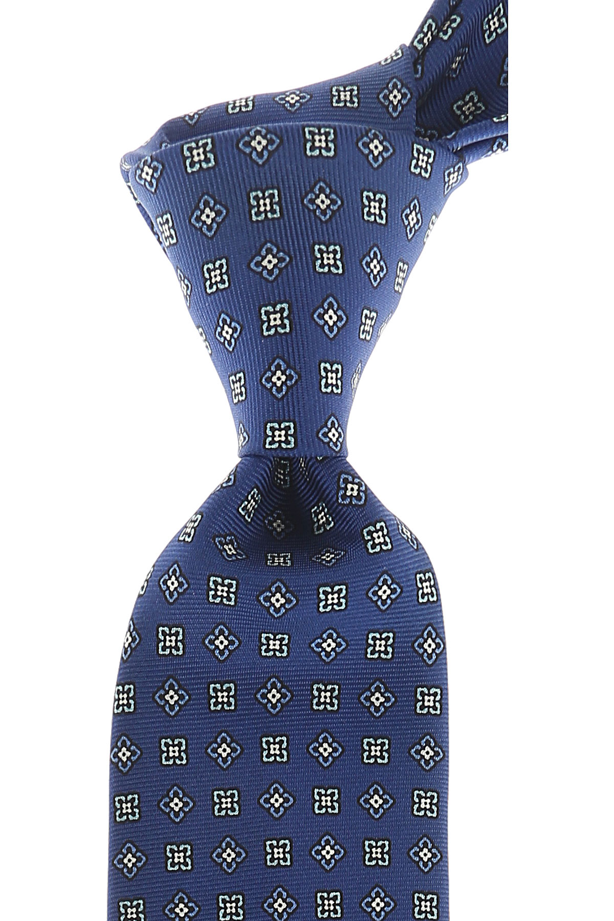 Cravates Roda , Bleu marine, Soie, 2017
