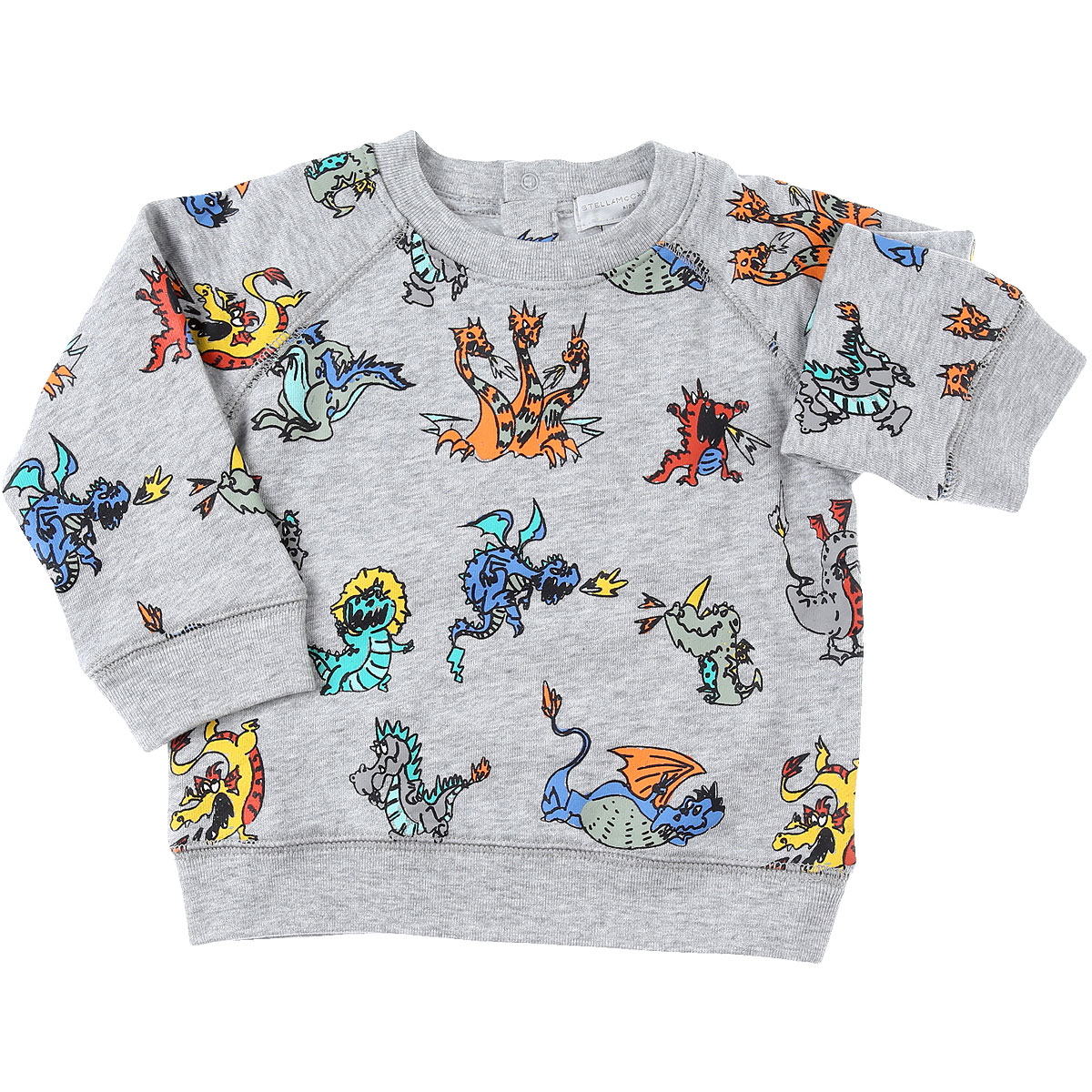 Stella McCartney Baby Sweatshirt & Kapuzenpullover für Jungen Günstig im Sale, Grau, Baumwolle, 2017, 18M 6M 9M