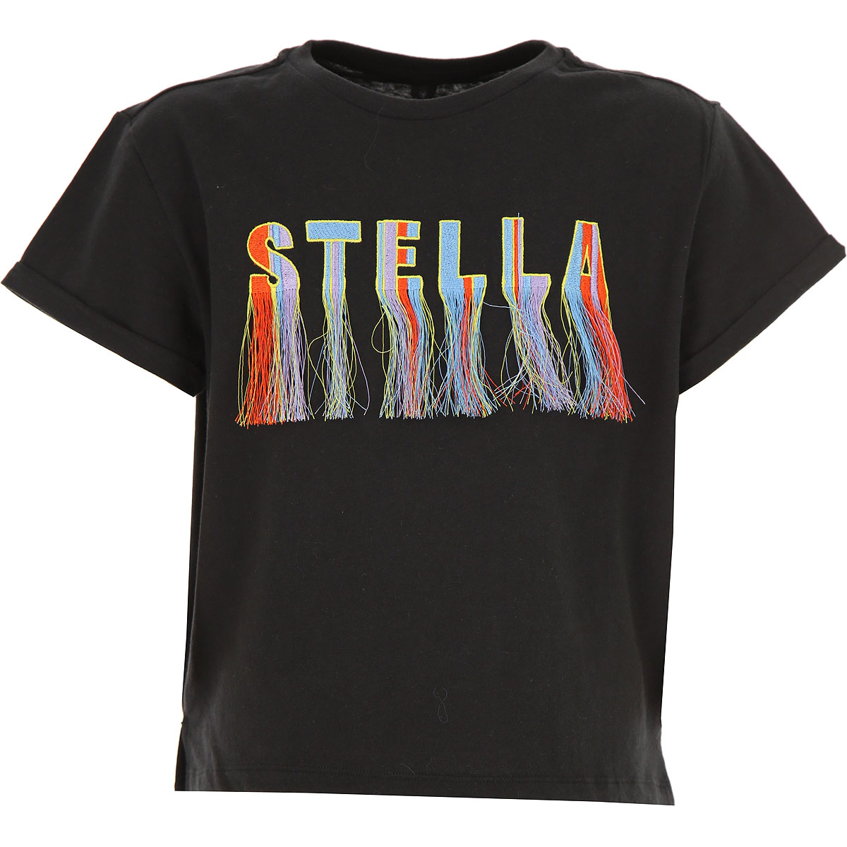 Stella McCartney Kinder T-Shirt für Mädchen Günstig im Sale, Schwarz, Baumwolle, 2017, 10Y 12Y 14Y 6Y 8Y