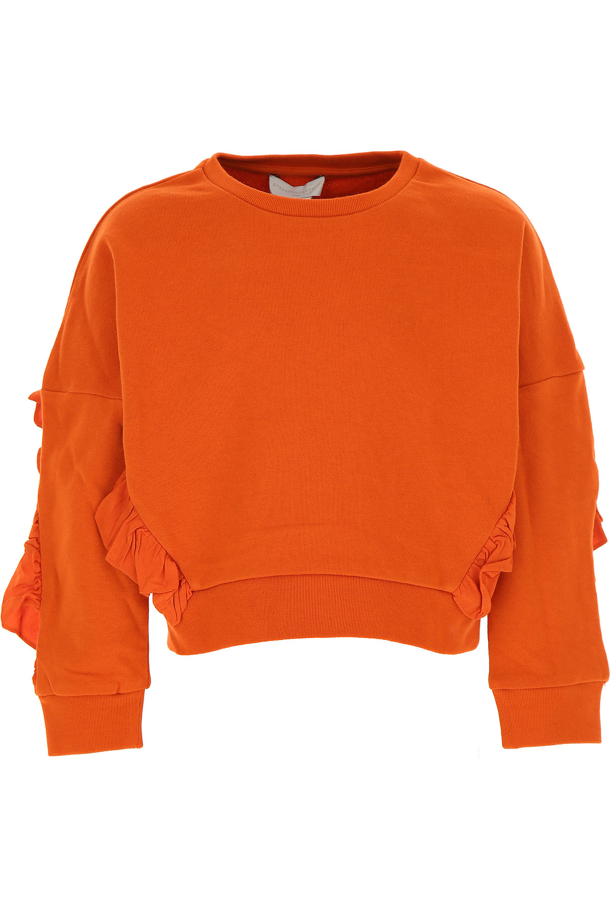 Stella McCartney Kinder Sweatshirt & Kapuzenpullover für Mädchen Günstig im Sale, Orange, Baumwolle, 2017, 10Y 12Y 4Y 5Y 6Y 8Y