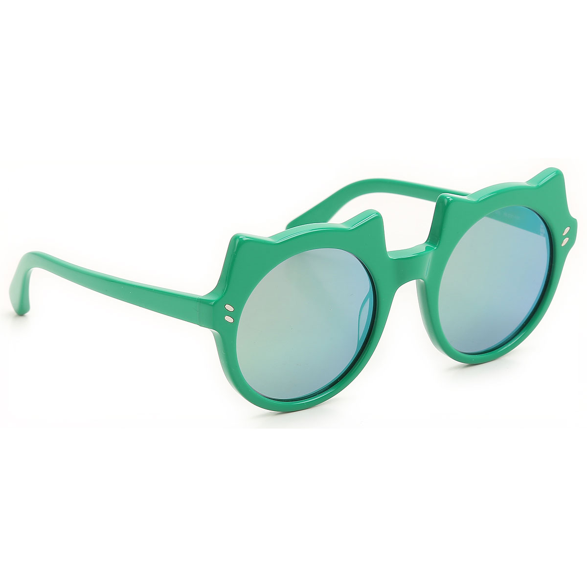 Stella McCartney Kinder Sonnenbrille für Mädchen Günstig im Sale, Smaragdgrün, 2017