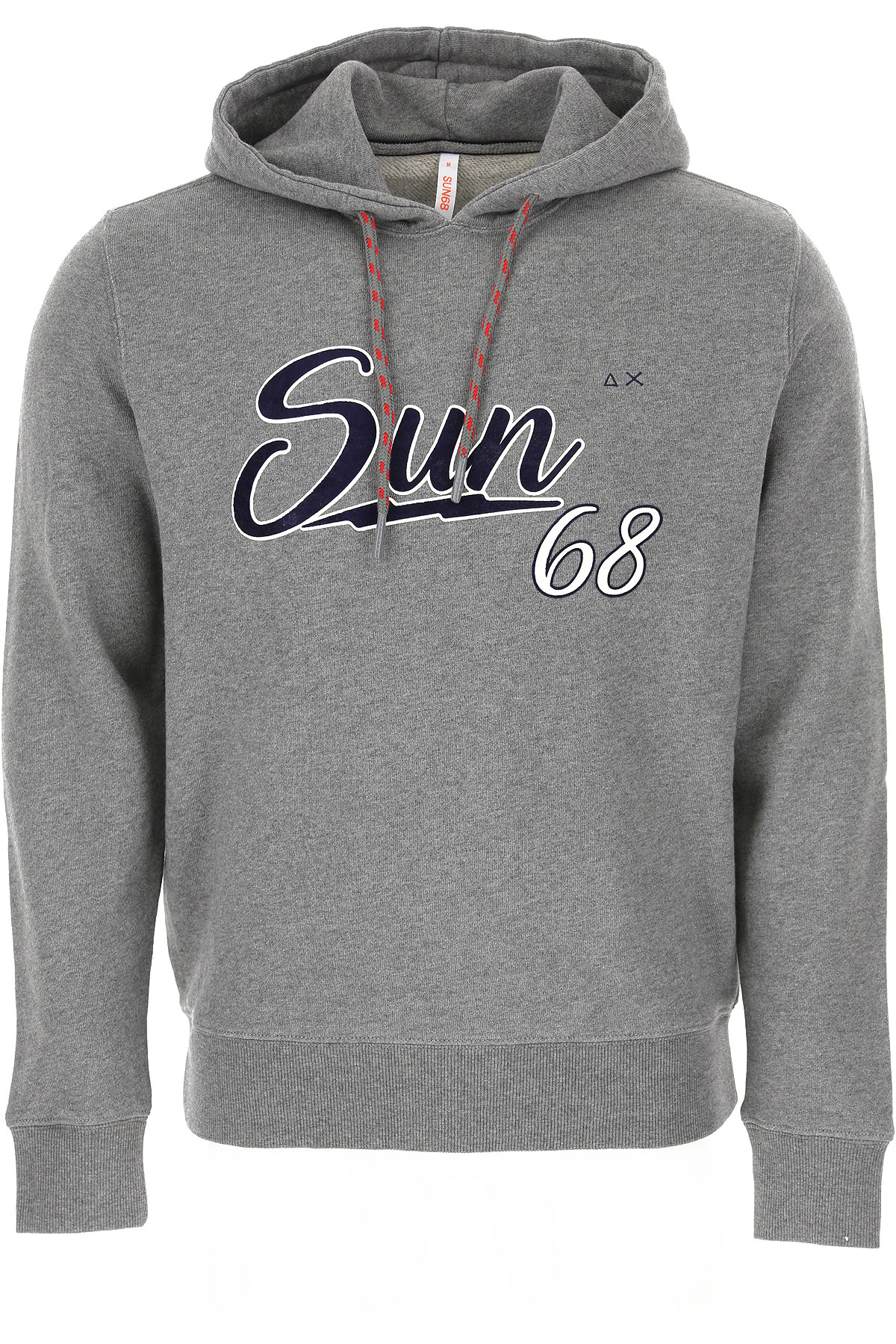 Sun68 Sweatshirt für Herren, Kapuzenpulli, Hoodie, Sweats Günstig im Sale, Grau, Baumwolle, 2017, L M S XL
