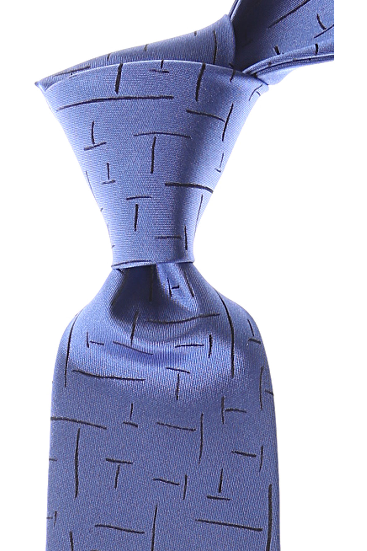 Cravates Gianni Versace , Bleu ciel, Soie, 2017