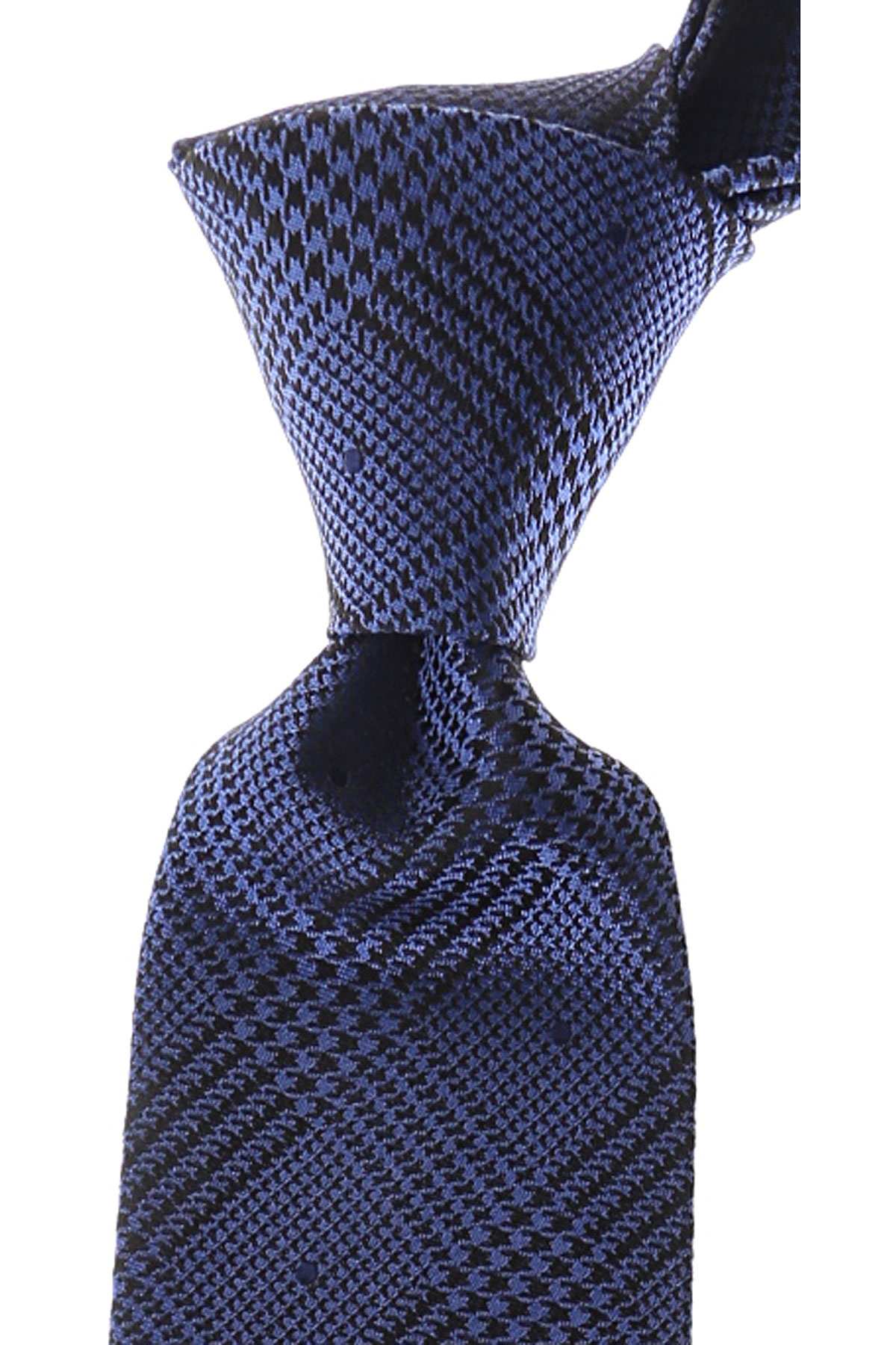 Cravates Gianni Versace , Bleu violet, Soie, 2017