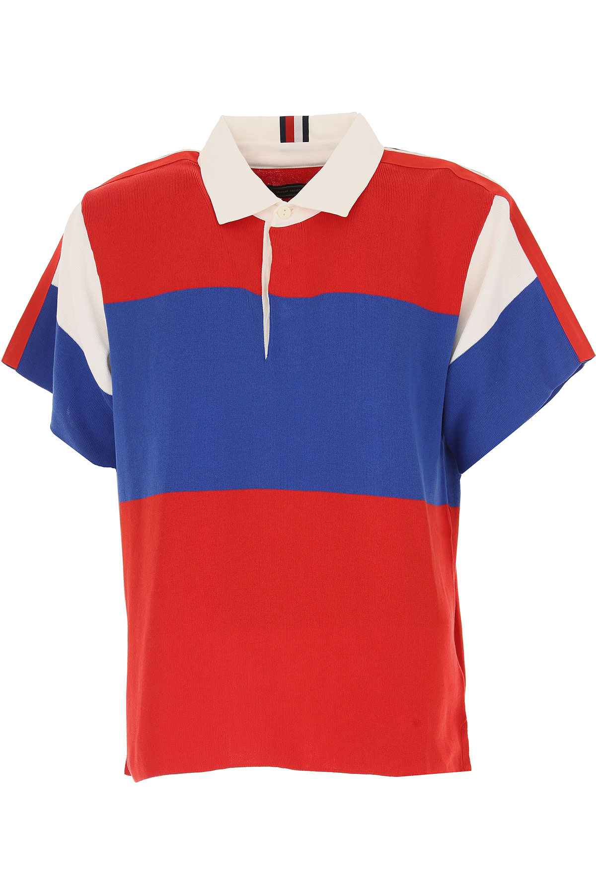 Tommy Hilfiger Polo Homme, Rouge, Coton, 2017, M S