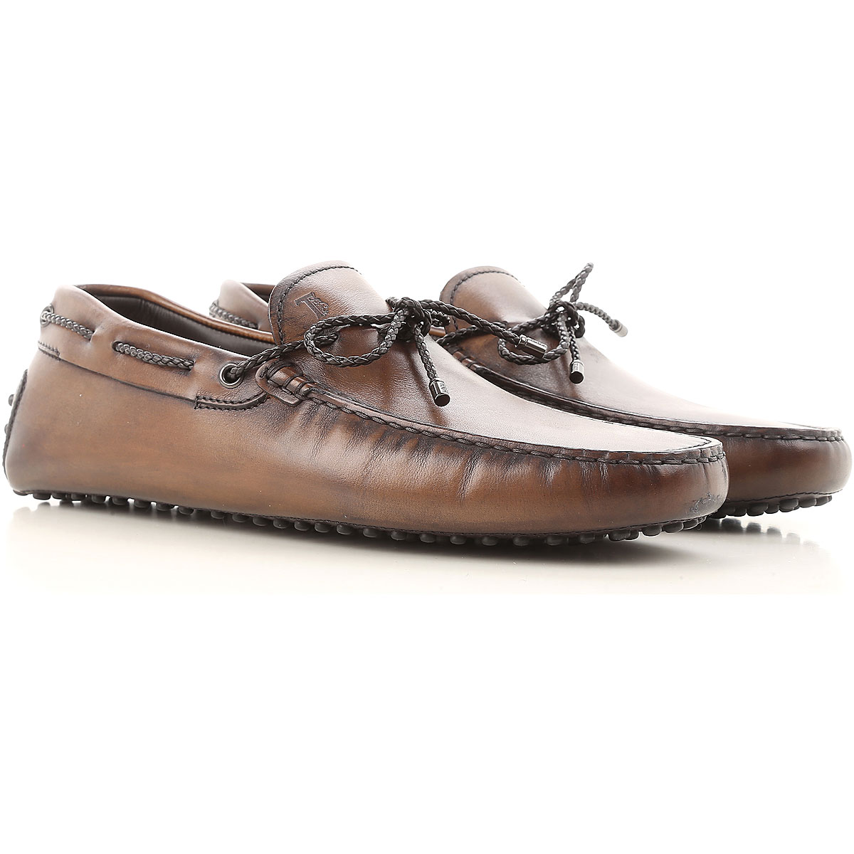 Tod's Mocassin Homme, Cacao, Cuir, 2017, 39.5 40 41 41.5 42 42.5 43 44.5 45