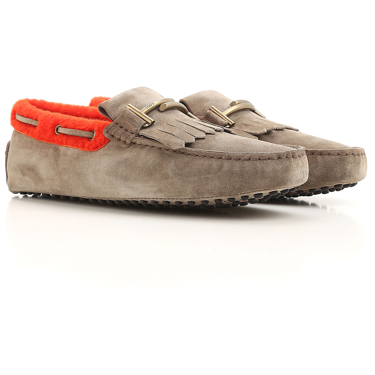 Tod's Mocassin Homme, Tortue, Daim, 2017, 39.5 40 41.5 42.5 43 44.5 47