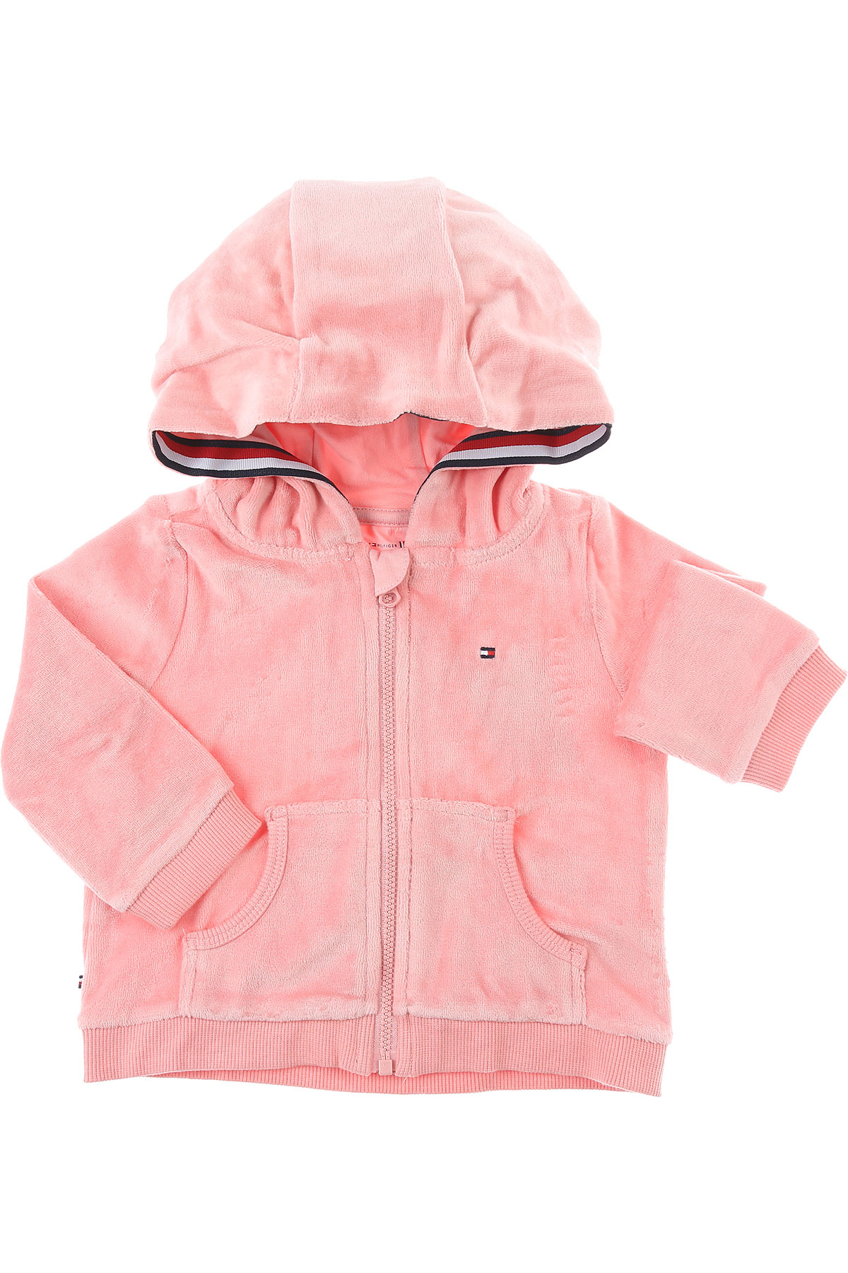 Tommy Hilfiger Baby Sweatshirt & Kapuzenpullover für Mädchen Günstig im Sale, Pink, Baumwolle, 2017, 18M 6M 9M