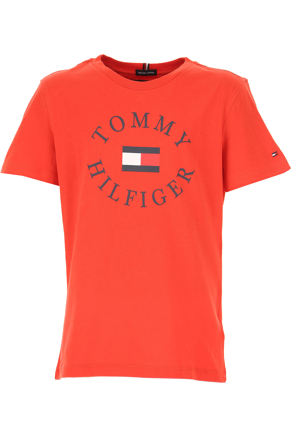 Tommy Hilfiger Kinder T-Shirt für Jungen Günstig im Sale, Rot, Baumwolle, 2017, 10Y 14Y 16Y 4Y 6Y 8Y