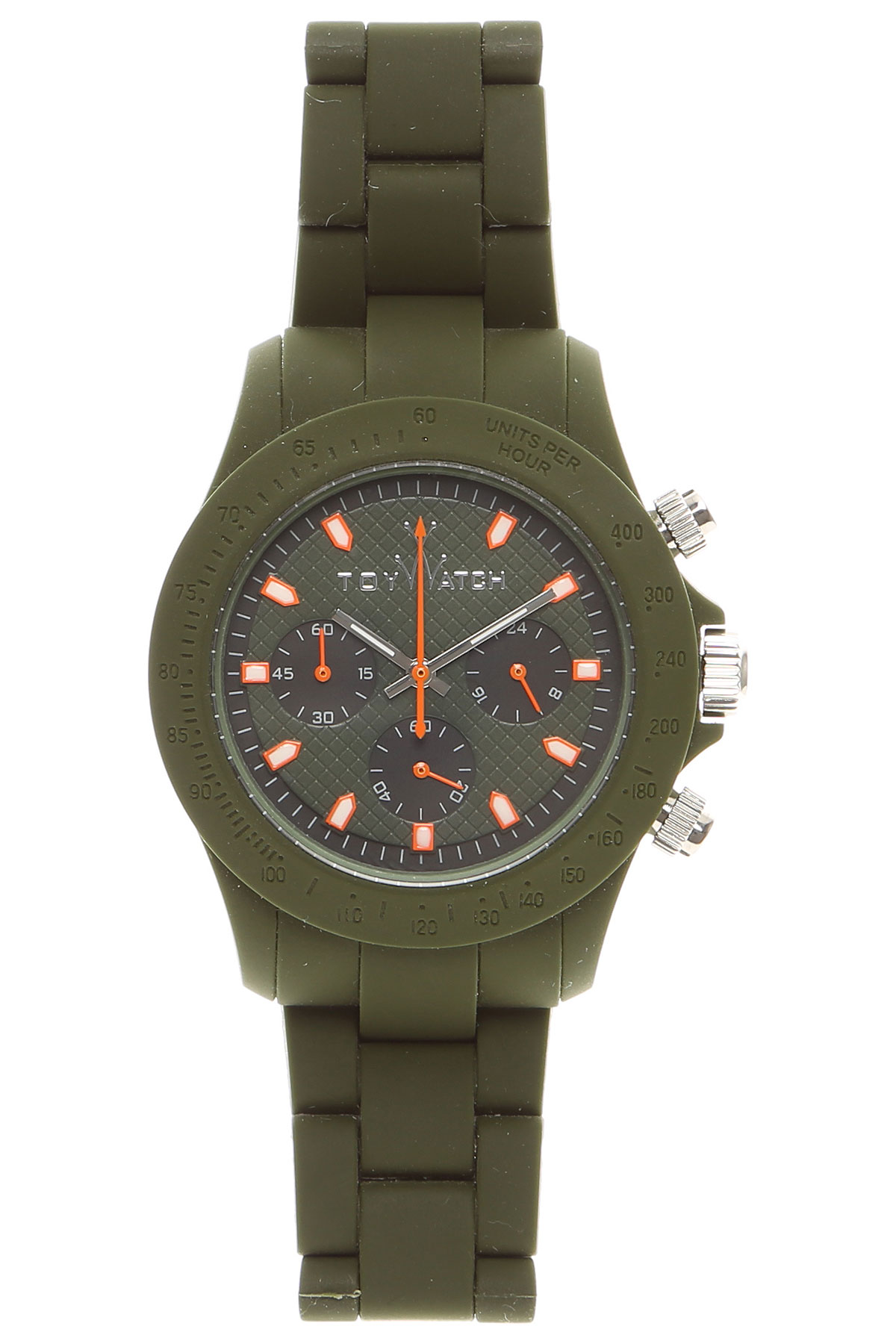 Toy Watch Montre Homme , Vert militaire, Silicone, 2017
