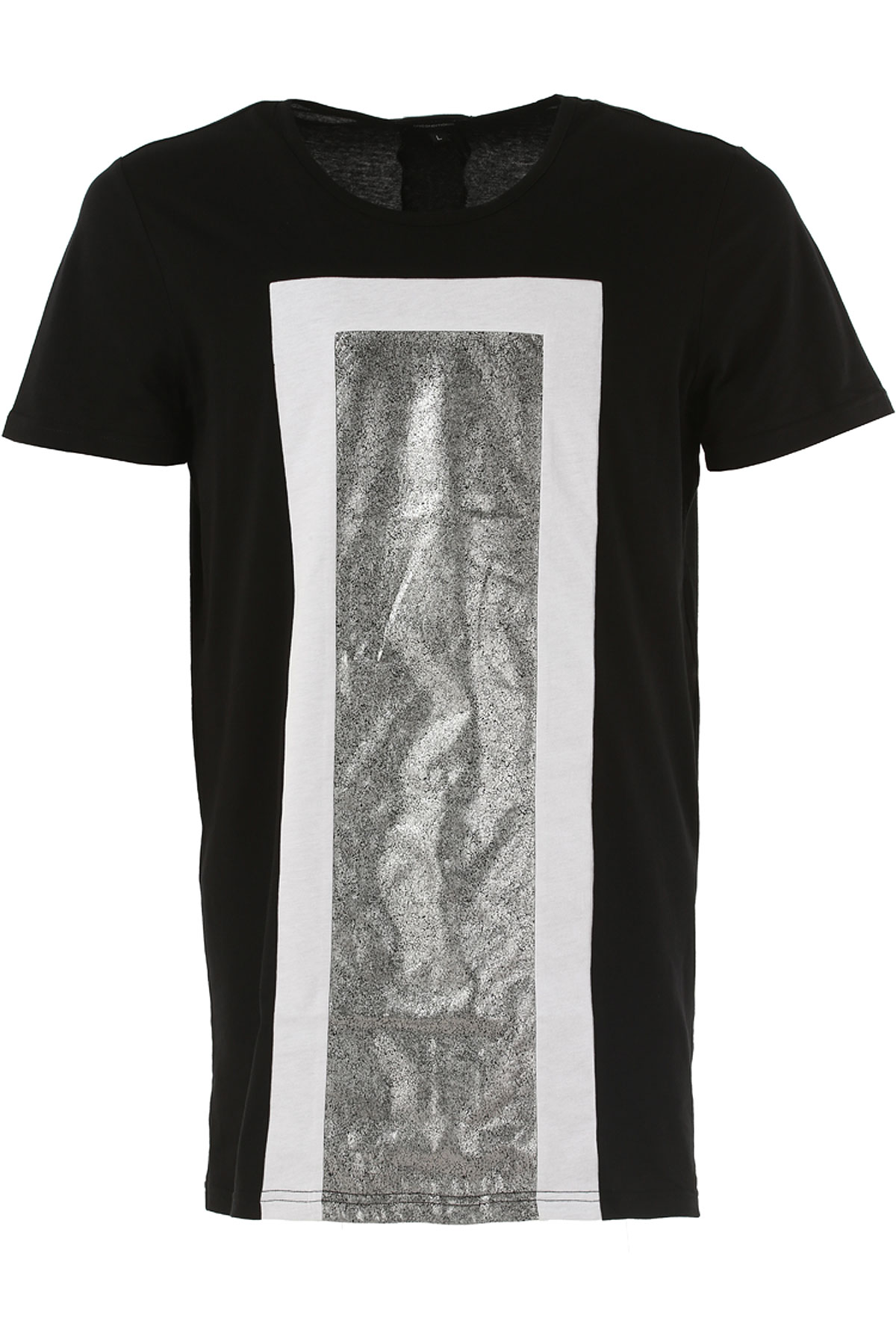 Unconditional T-shirt Homme , Noir, Coton, 2017, L XL