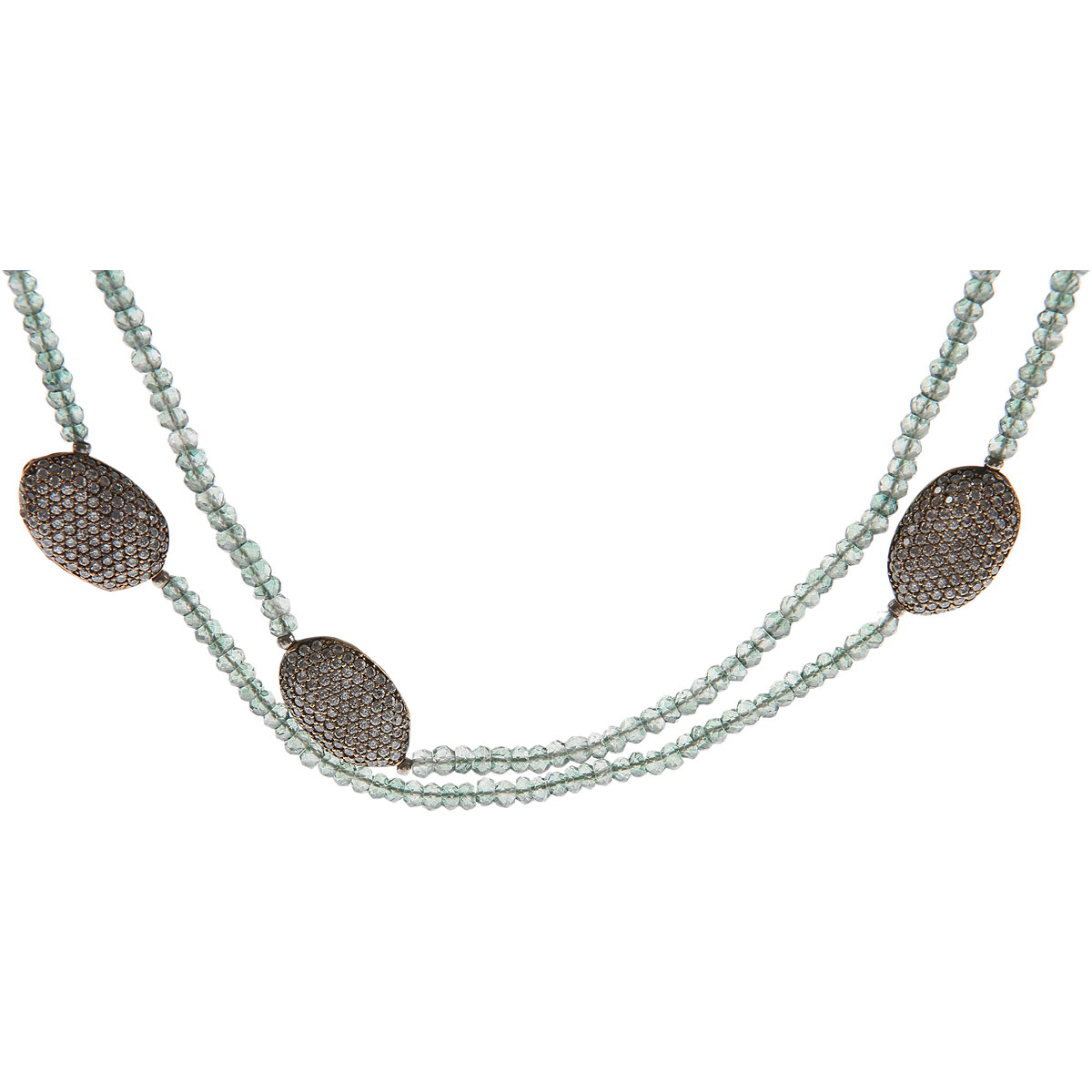 Italian Finest Jewelry Halskette für Damen, Amethyst, 2017