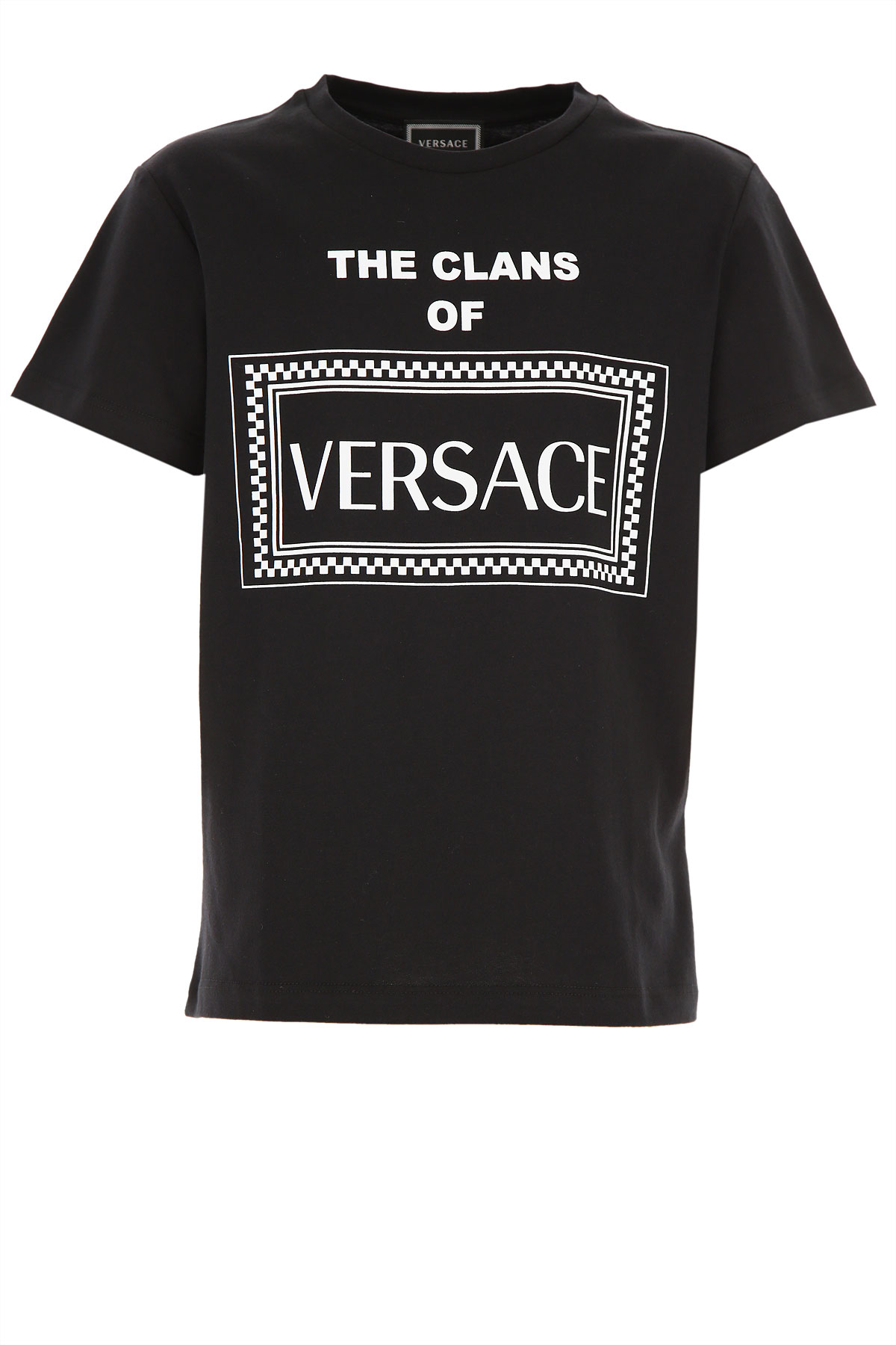 Versace Kinder T-Shirt für Jungen Günstig im Sale, Schwarz, Baumwolle, 2017, 10Y 12Y 14Y 8Y