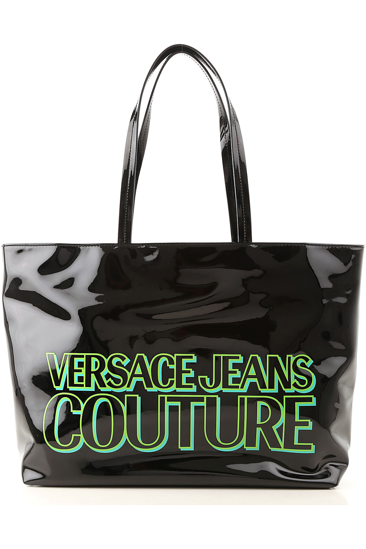Versace Jeans Couture Tragetasche für Damen Günstig im Sale, Schwarz, Poyiester, 2017