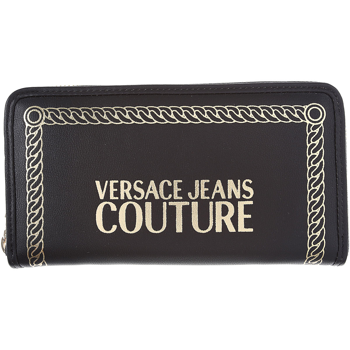 Versace Jeans Couture Brieftasche für Damen, Portemonnaie, Geldbörsen, Geldbeutel Günstig im Sale, Schwarz, Poyiester, 2017