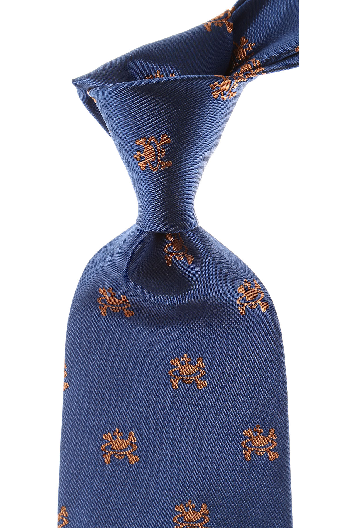 Cravates Vivienne Westwood , Bleu ciel, Soie, 2017