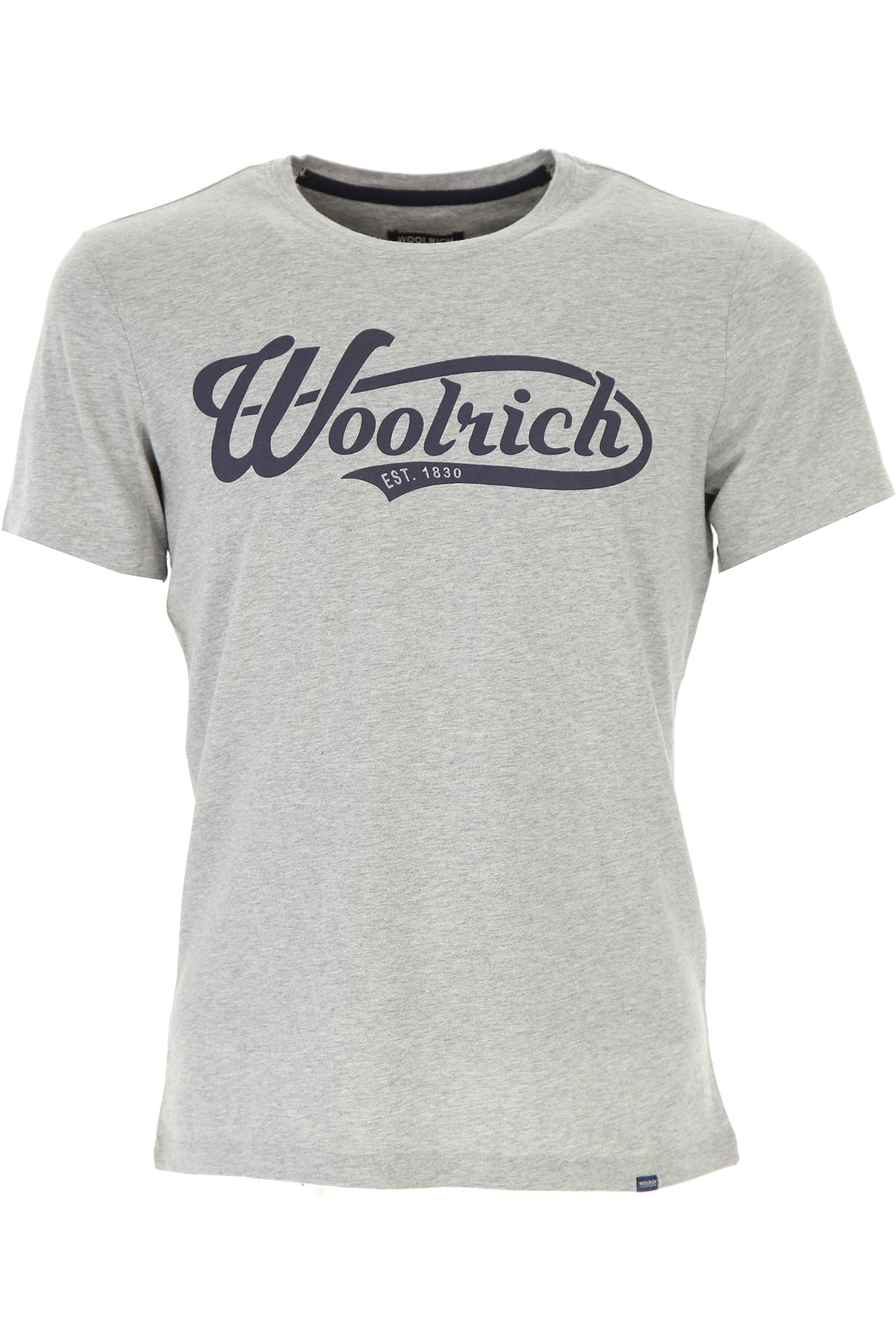 Woolrich T-shirt Homme, Gris, Coton, 2017, L M S XL