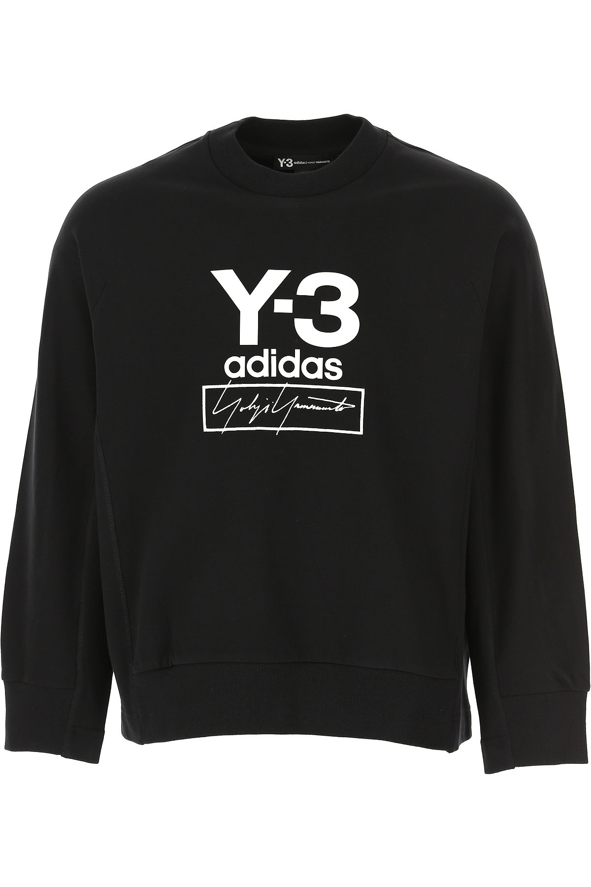 Y3 by Yohji Yamamoto Sweatshirt für Herren, Kapuzenpulli, Hoodie, Sweats Günstig im Sale, Schwarz, Baumwolle, 2017, L XL