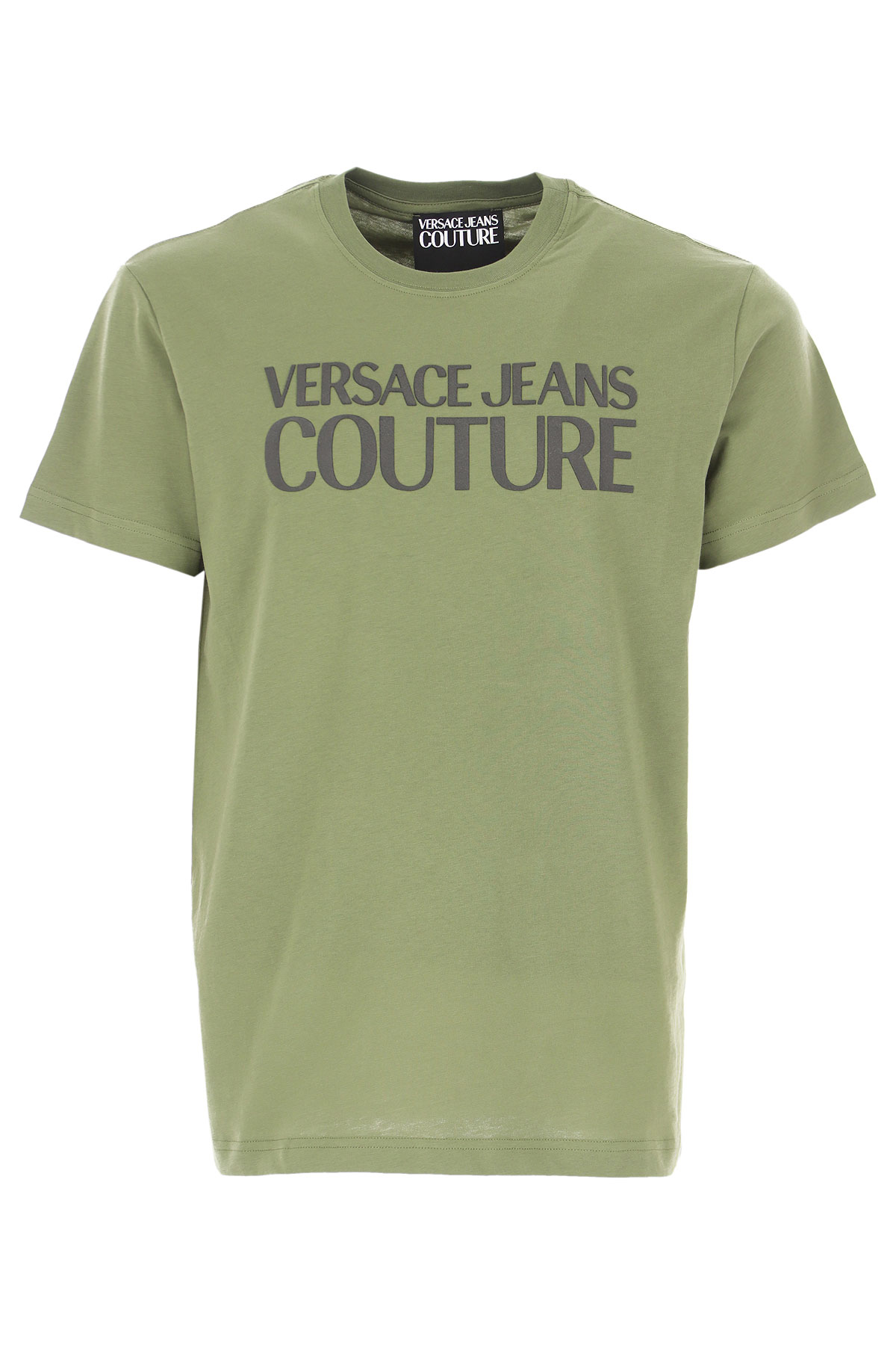 Peer Favorite Versace Jeans Couture T-Shirt for Men, Military Green